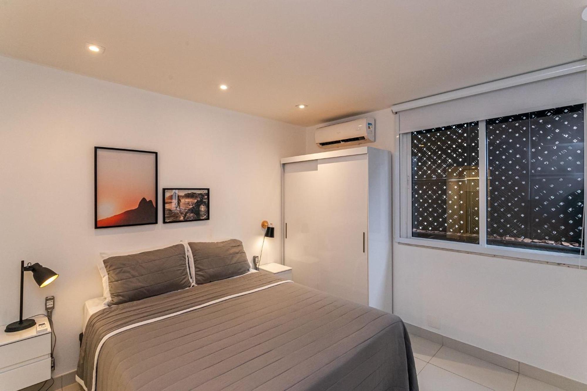 ריו דה ז'ניירו Apartamento Moderno A 300 M Da Praia Do Leblon מראה חיצוני תמונה